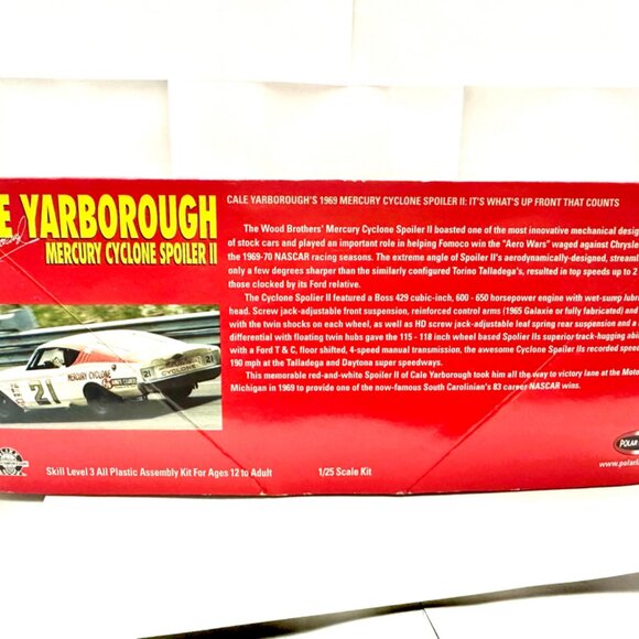 Polar Lights Cale Yarborough Mercury Cyclone Spoiler II 1/25 Scale 50% Built - Picture 3 of 5